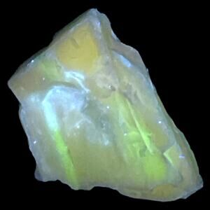 Milk Glass Opaque‎ Art Glass Cullet Glowing Manganese Slag Glass #5GM83